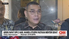 Absen Rapat DPR 2 Hari, Wamen ATR/BPN Pastikan Menteri Sehat