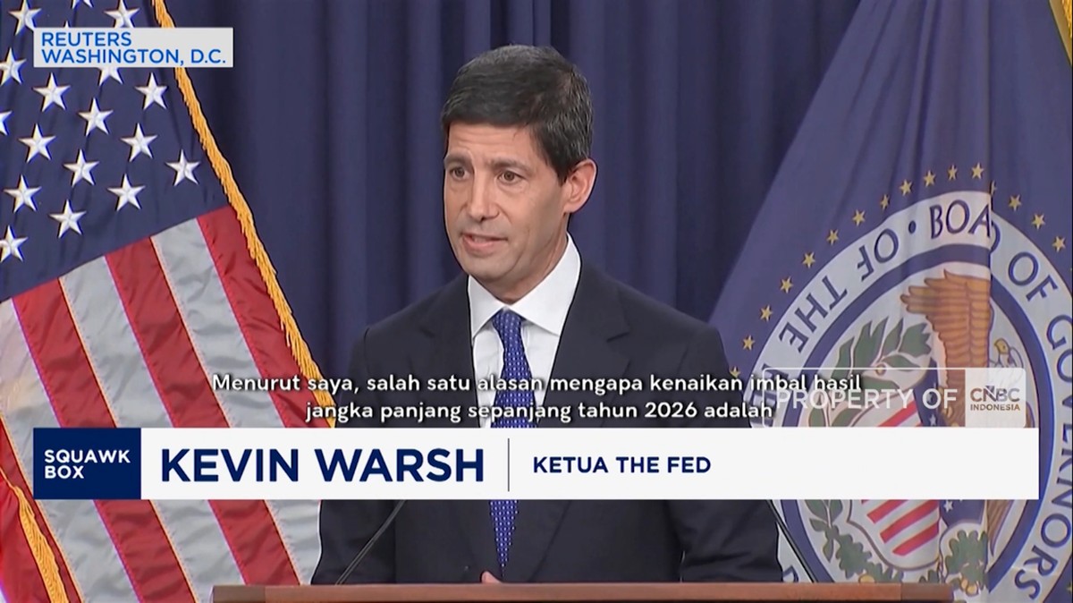Bos The Fed Respons Tudingan Penyebab Kenaikan Imbal Hasil US Treasury