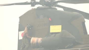 Bantu Indonesia Bebas Asap, Jepang Turunkan 3 Helikopter Canggih Chinook ke Kalimantan