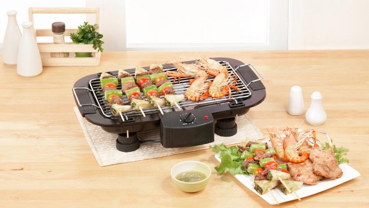 Ilustrasi electric grill