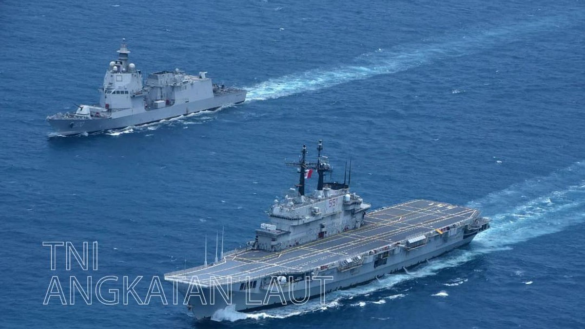 Kapal Induk Pertama RI Tiba, Ini Deretan Penjaga Laut Indonesia