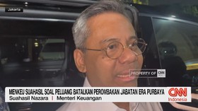 Menkeu  Suahasil Soal Peluang Batalkan Perombakan Jabatan Era