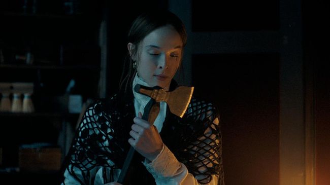 Monster: The Lizzie Borden Story. Ella Beatty as Lizzie Borden in episode 404 of Monster: The Lizzie Borden Story. Cr. Courtesy of Netflix  2026