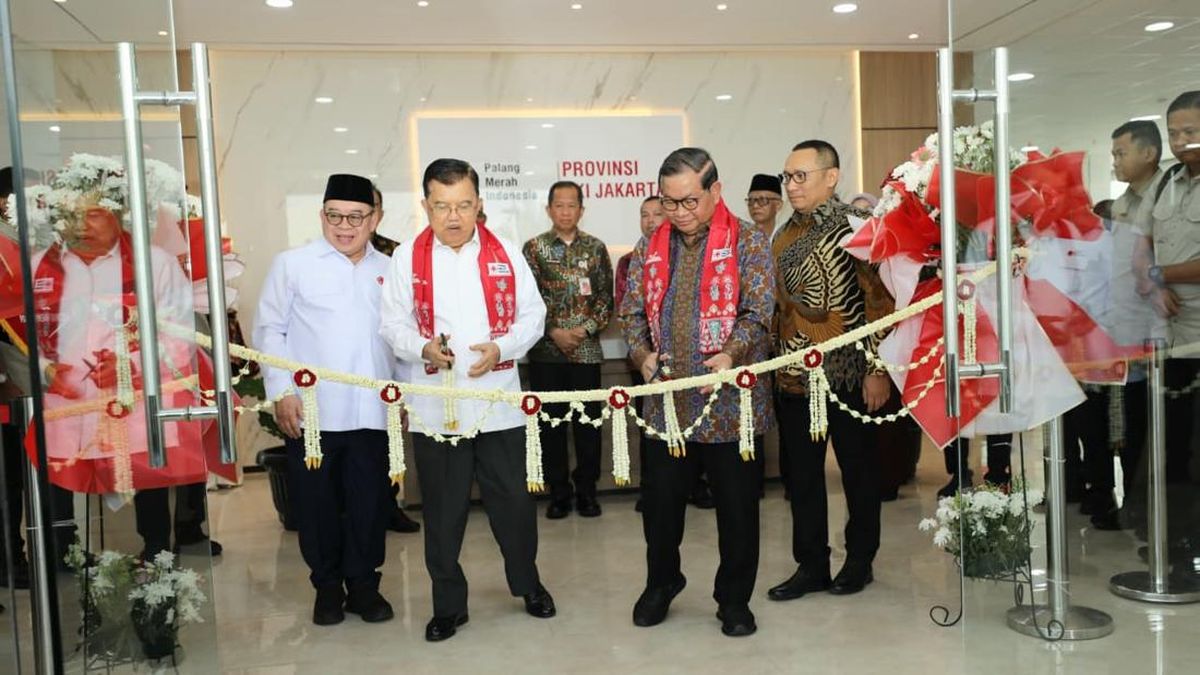 Gubernur DKI Resmikan Gedung PMI, Genjot Layanan Darah dan Kemanusiaan