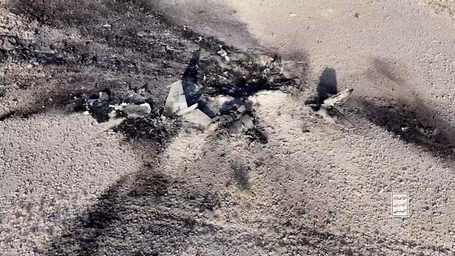 Penampakan Jet Tempur F-15 Arab Saudi yang Ditembak Jatuh Houthi