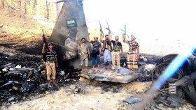 Penampakan Jet Tempur F-15 Arab Saudi yang Ditembak Jatuh Houthi
