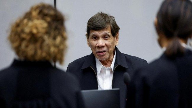 Kemunculan Perdana Duterte di Sidang ICC Jadi Sorotan Dunia