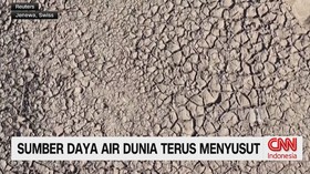 WMO, siklus air dunia, tahun terkering, kekeringan global, aliran sungai, cadangan air tanah, pencairan gletser, perubahan iklim,