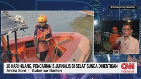 5 jurnalis hilang, pencarian jurnalis Selat Sunda, SAR Selat Sunda, perkembangan pencarian jurnalis, batas akhir pencarian, Putri Demes,
