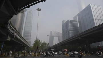 FOTO: Polusi Ganas Beijing China, AQI Tembus 191