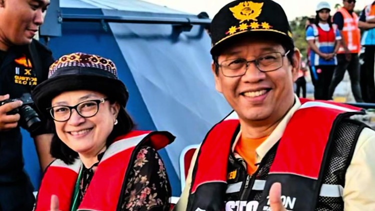Purbaya dan istri Ida Yulidina