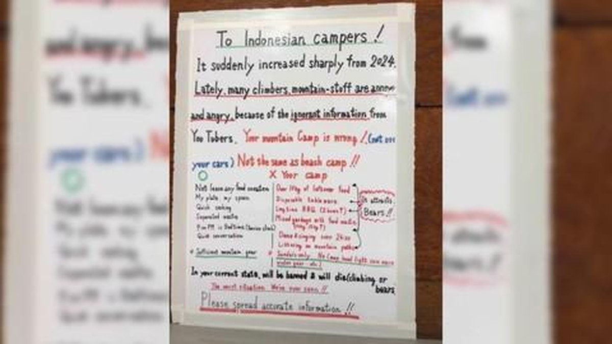 Viral Jepang Pasang Papan Teguran Khusus Buat Turis Indonesia
