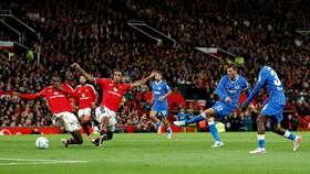 Soccer Football - Carabao Cup - Third Round - Manchester United v Brighton & Hove Albion - Old Trafford, Manchester, Britain - September 16, 2026 Brighton and Hove Albion's Pascal Gross scores their second goal Action Images via Reuters/Jason Cairndu