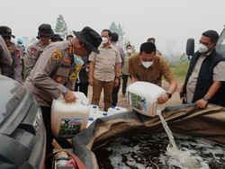 X-Fire Pemburu Bara Lahan Gambut Diuji di Gambut Palangka Raya