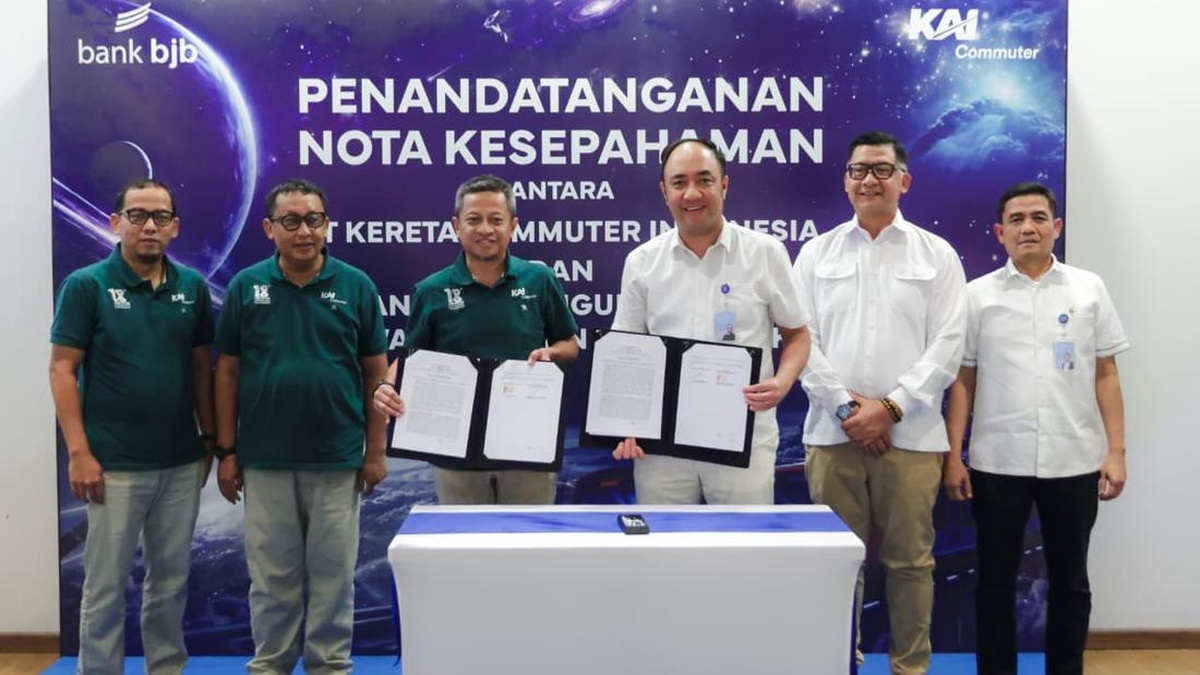 Dorong Ekosistem Digital, bank bjb Gandeng KAI Commuter