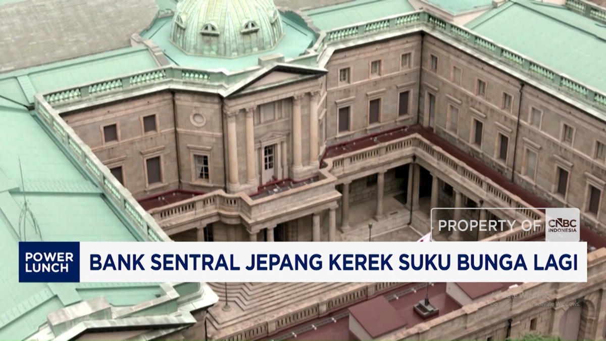 Video: Bank Sentral Jepang Kerek Suku Bunga Lagi, Tertinggi Sejak 1995