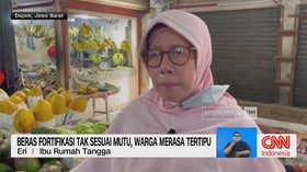 Beras Fortifikasi Tak Sesuai Mutu, Warga Merasa Tertipu