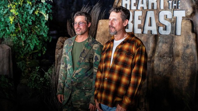 Brad Pitt di Premiere Film Heart of the Beast