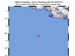 Gempa Dangkal M 5,1 Banten Dirasakan di Cianjur-Sukabumi, Ini Pemicunya