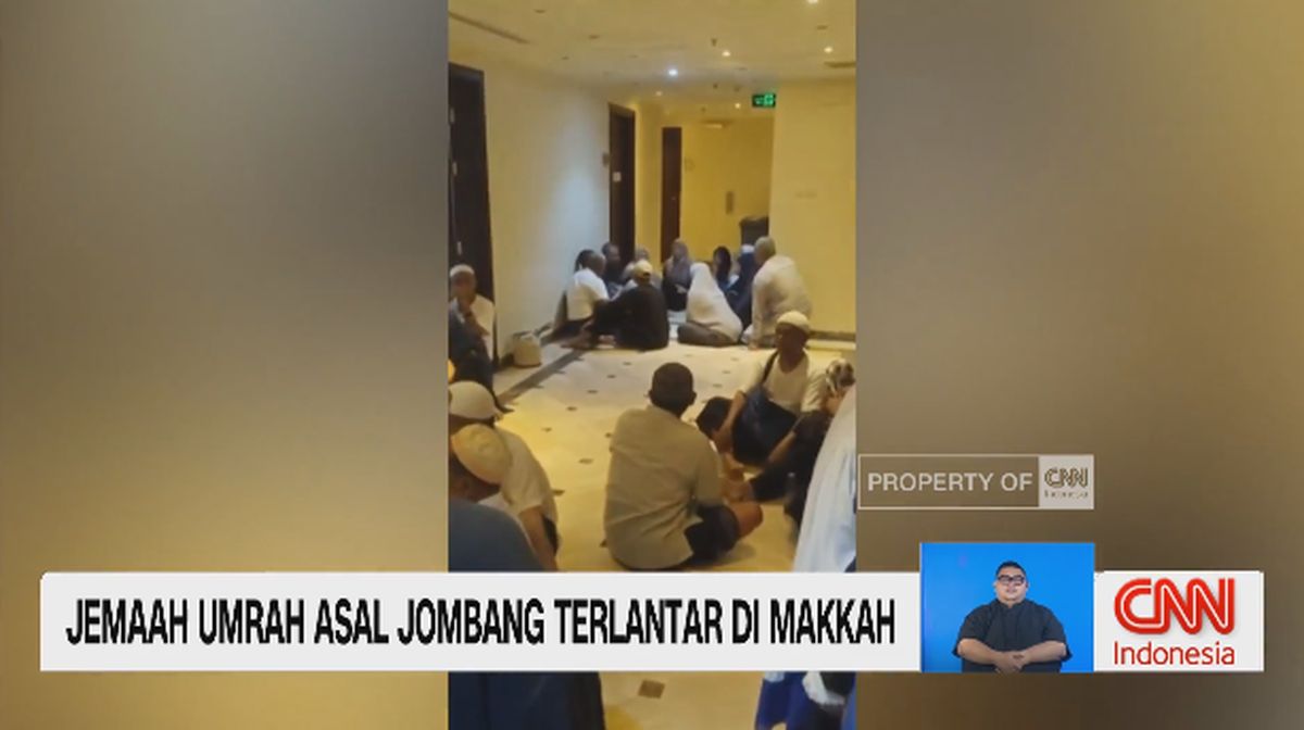 VIDEO: Jemaah Umrah Asal Jombang Terlantar di Makkah