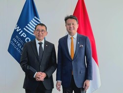 Menbud RI-Dirjen WIPO Bahas Penguatan Kekayaan Intelektual Berbasis Budaya