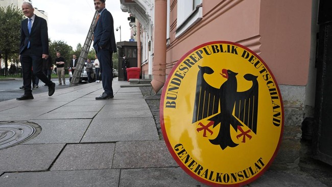 Rusia Tutup Konsulat Jerman di St Petersburg Usai Terjadi Perselisihan