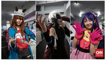 Ajang Cosplay Verse di Indonesia Arena Diserbu Ribuan Fans Budaya Pop Jepang, Kostumnya Bikin Takjub!