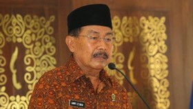 Mantan Gubernur Jawa Barat periode 2003-2008 Danny Setiawan