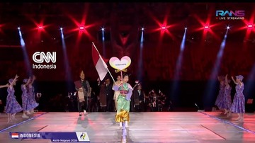 Update Eksklusif Olahraga CNN : Momen Indonesia Pamer Budaya Batak dan Bali di Asian Games 2026