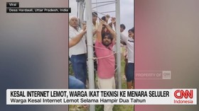 India, internet lemot, jaringan internet buruk, teknisi seluler, menara seluler, aksi protes warga, berita viral India, teknologi komunikasi,