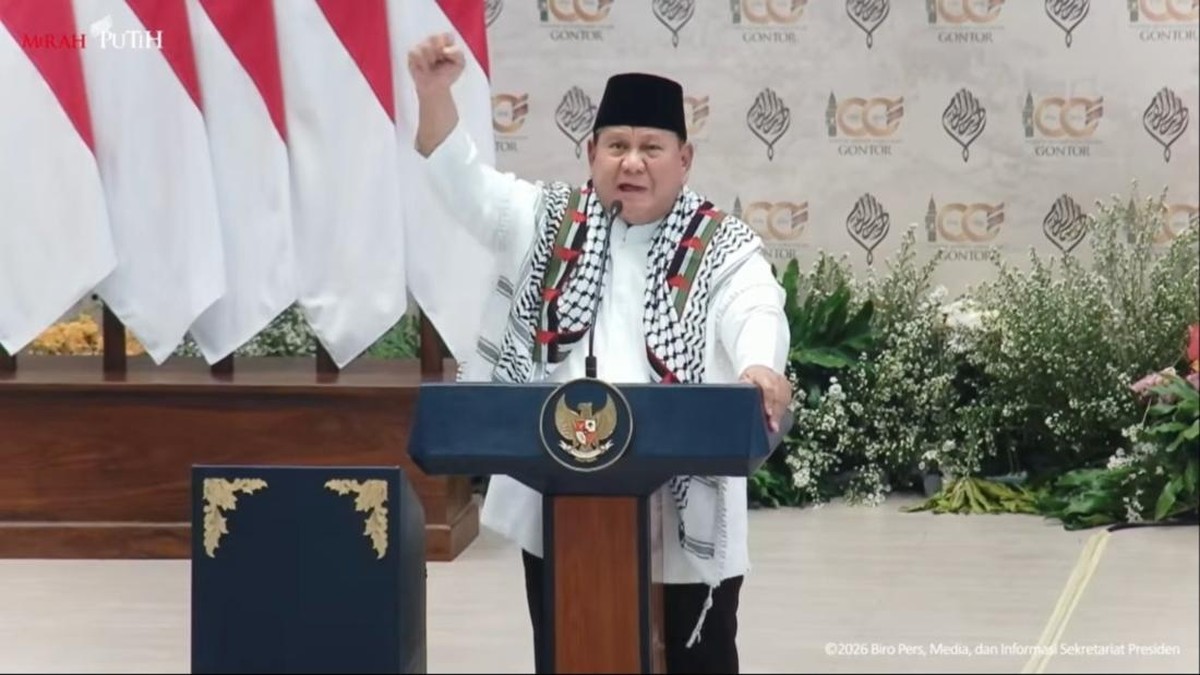 Prabowo: Free Palestine! Free Palestine! Free Palestine!