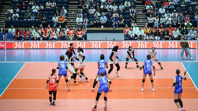Tim Voli Putri Indonesia Lolos Perempat Final Asian Games