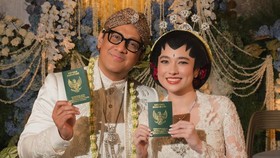 Andre Taulany dan Amanda Rigby menikah.