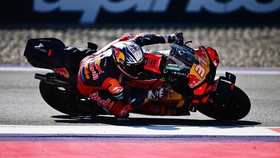 MotoGP - Austrian Grand Prix - Red Bull Ring, Spielberg, Austria - September 20, 2026 Red Bull KTM Factory Racing's Pedro Acosta in action during the MotoGP race REUTERS/Christian Bruna