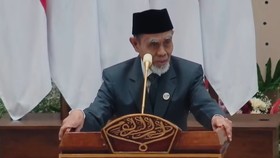 Pimpinan Pondok Modern Darussalam Gontor (PMDG) Ponorogo KH Hasan Abdullah Sahal