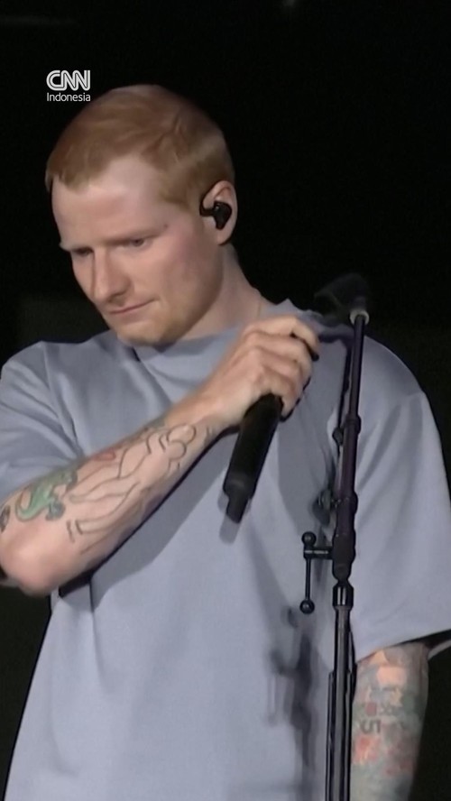 Ed Sheeran angkat bicara soal Palestina