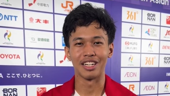 Yoga Ardika Putra meraih medali perunggu di Asian Games 2026