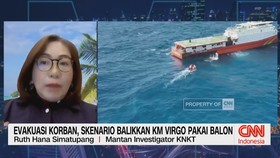 Evakuasi Korban, Skenario Balikkan KM Virgo Pakai Balon