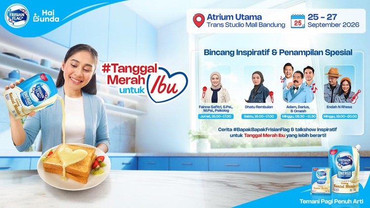 Frisian Flag Hadirkan Tanggal Merah untuk Ibu di Bandung&comma; Yuk Jeda Sejenak dan Ciptakan Momen Bermakna