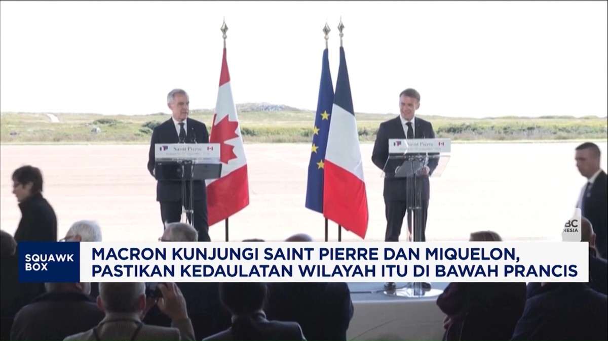 Macron Pastikan Wilayah Saint Pierre dan Miquelon di Bawah Prancis