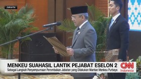 Menkeu Suahasil Lantik Pejabat Eselon 2