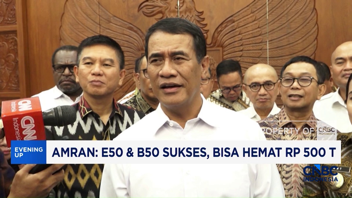 Video: Mentan Amran : E50 - B50 Sukses Bisa Hemat Rp 500 Trilliun