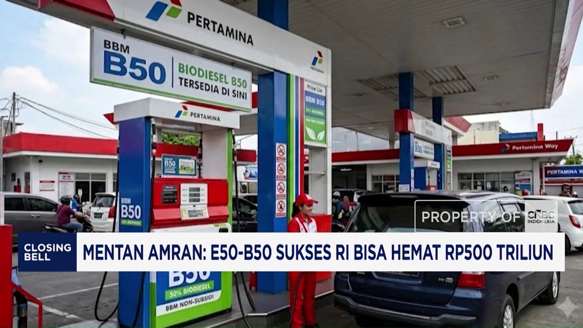 Video: Mentan Amran: E50-B50 Sukses RI Bisa Hemat Rp500 Triliun