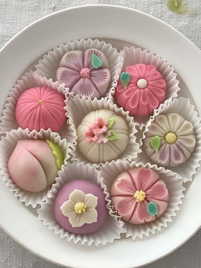 Namagashi merupakan salah satu dessert populer asal Jepang