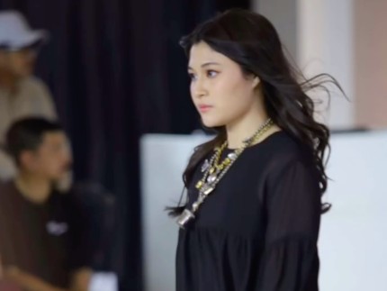 Terpopuler: Potret Nasha Putri Pasha Ungu Jadi Model Fashion Show