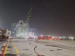Api Padam, Ini Dugaan Sebab Kebakaran Tank Container di Pelabuhan Priok
