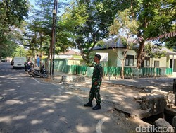 Jalan Dekat MaRI TKP Ojol Ditikam Jukir Liar Kini Dijaga TNI