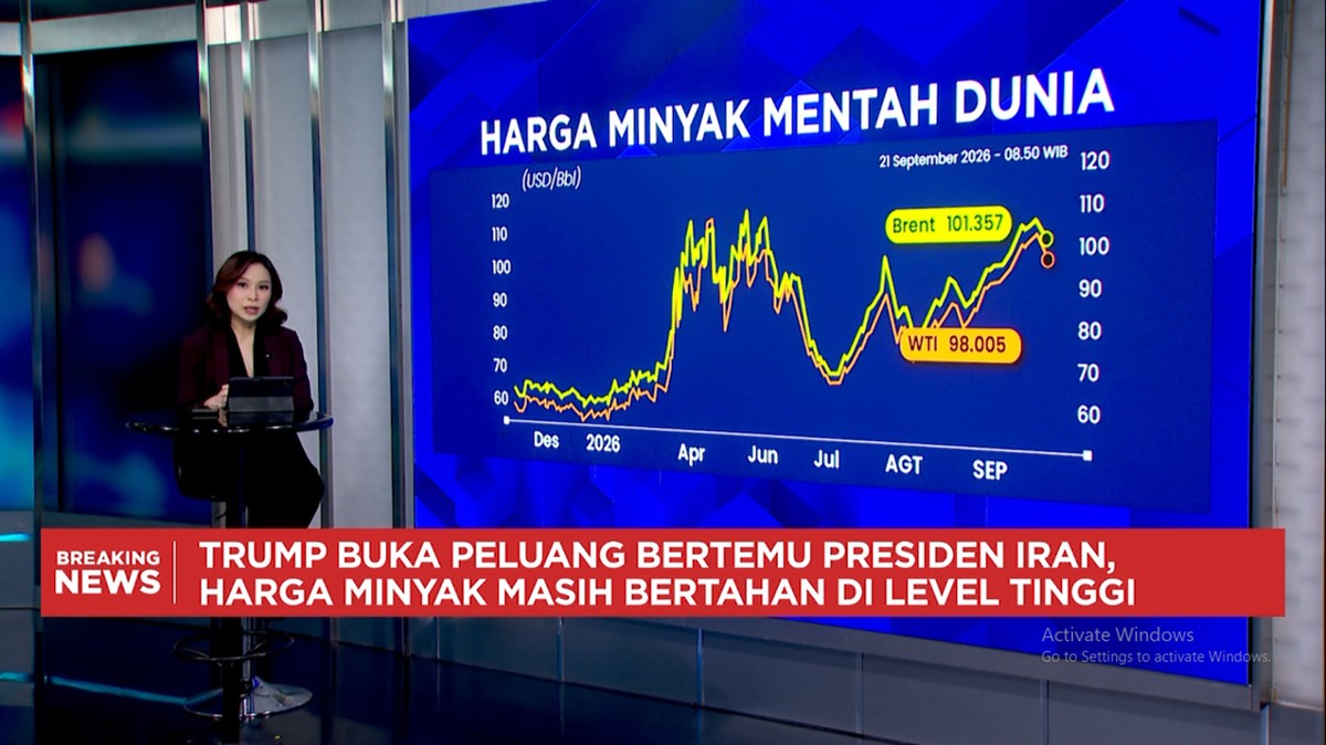 Video: Trump Buka Peluang Ketemu Presiden Iran, Harga Minyak Melemah