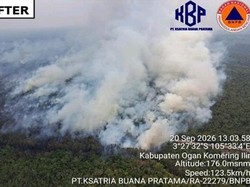 3 Helikopter WB Dikerahkan untuk Padamkan Karhutla di OKI dan Muara Enim