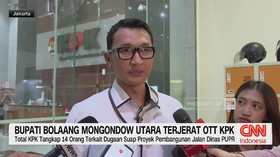 Bupati Bolaang Mongondow Utara Terjerat OTT KPK